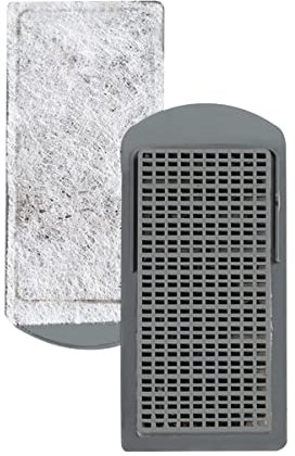 Craftsboys Fish Tank Filter, Silent External Aquarium Filter, Oxygenation, Oil Film Skimmer, Waterfall (Filter Pad for 2W 300L/H)