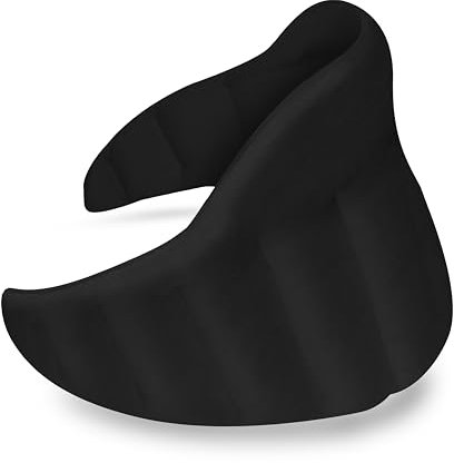 LESCHI XXL Körnerkissen für Mikrowelle 60x28 cm, 100% Bio Baumwolle und Bio Weizen, 11 Kammer Wärmekissen, Schwarz, anschmiegsames Schulterwärmer ideal bei Verspannungen an Schulter Nacken Hals Rücken