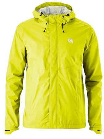 Gonso Save Jacket Essential M, Herren Fahrradjacke, Wasserdichte Regenjacke, Wasserdicht bis 10.000 mm & winddicht, 2-Lagenlaminat & getapte Nähte, Weite Passform, PFC-frei