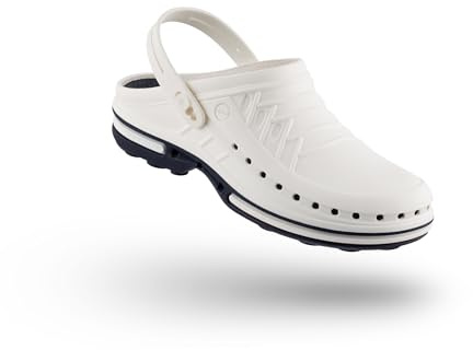 WOCK Clog à Bride avec Semelle Steri-Tech, Sabots pour Femme et Homme, Stérilisable et Autoclave jusqu'à 134°C