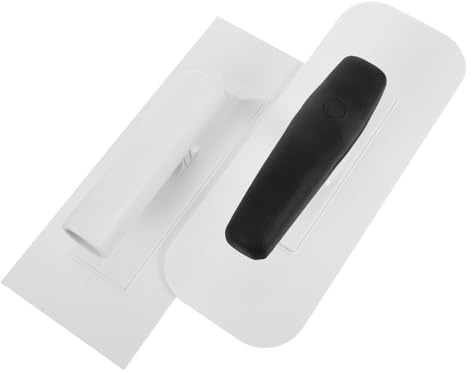 VILLCASE 2pezzi Cazzuola in Plastica Per Finitura Utensile Per Lisciatura Intonaco Cazzuola Per Muratura Design Ergonomico Per Strati Intonaco Efficienti