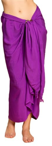 PANASIAM Sarong uni purple, 190x116cm