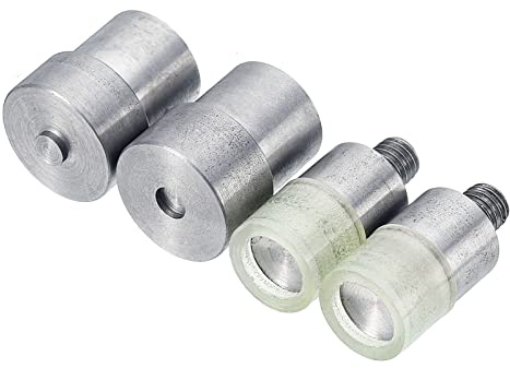 sourcing map Pression Boutons Matrice Kit Main Pression Presser Machine Régleur Remplacement Trousse pour 18mm Diamètre Double Capuchon Non Coudre Magnétique Sac Pressions