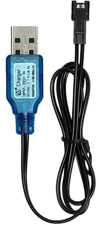 3,7V USB-Ladekabel mit SM-2P-Stecker, 3.7V Battery Charger USB Charger Cable USB Universal RC Batterieladegerät für RC-Drohne,Elektrisches Spielzeug,Spielzeug Auto,Andere Ferngesteuerte Spielzeuge