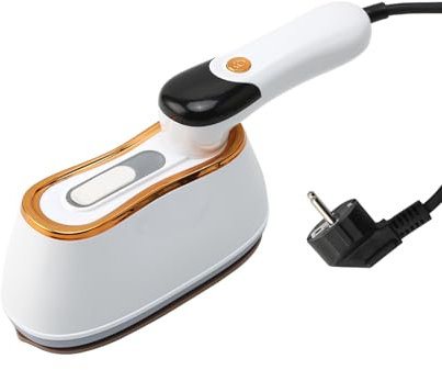 Mini fer à repasser de voyage 1200 W - Le mode repassage humide dispose de trois niveaux d'intensité de vapeur en 15 secondes - Chauffage rapide pour les tissus tels que la laine, la soie, le coton,