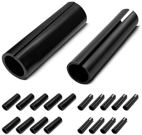 Set di protezione anti-abrasione per portapacchi della bicicletta, protezione del telaio – Protezione contro l'abrasione sul portapacchi rivestito, per ganci di borse da bicicletta Ø10/12 mm, adatto