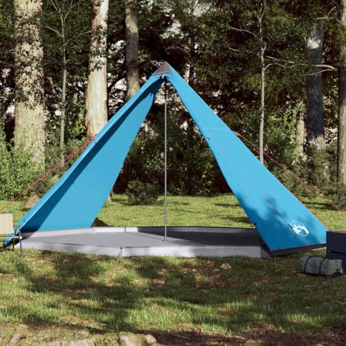 LoogCape Tente familiale tipi pour personnes - Vert - Imperméable - Polyester 185T avec revêtement en polyuréthane - Tente de camping légère pour jardin, plage et festival
