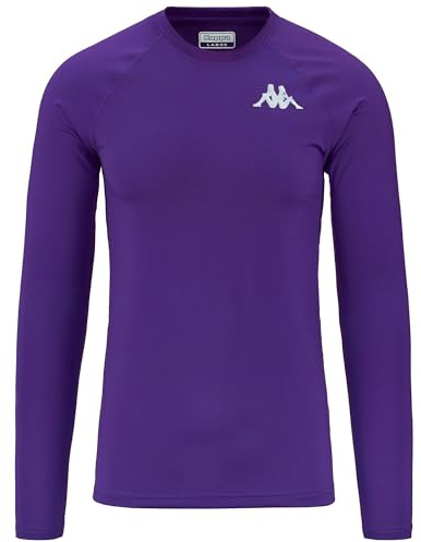 Kappa Sous Maillot Manches Longues Vurbat Shirt, Violeta, M Hombres