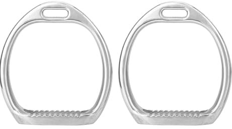 Cyrank 1 Paar Steigbügel, Aluminium-Steigbügel, leicht, für Reitsport