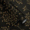 CiCiwind Selbstklebende Tapete Schwarz Gold Wallpaper Blatt 44×300cm Wandverkleidung Selbstklebend Abnehmbar Vinyl Möbelfolie Selbstklebend für Wohnzimmer Schlafzimmer Wand Schränke Dekor