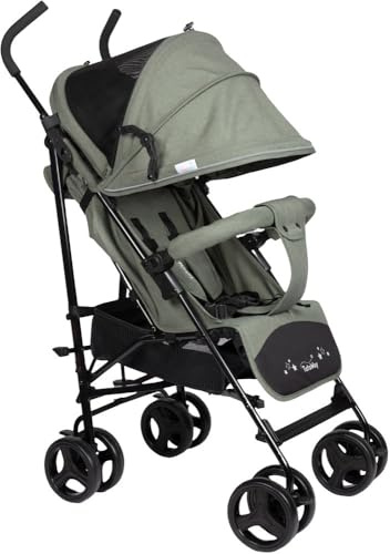 Tataway Passeggino Easy Walk Sage-Green – Eleganza, Comfort e Funzionalità per Bambini in Crescita, Perfetto per Ogni Passeggiata