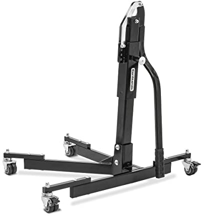 Bequille d'atelier Moto Centrale ConStands Power Evo Noir sans Plaque de Base