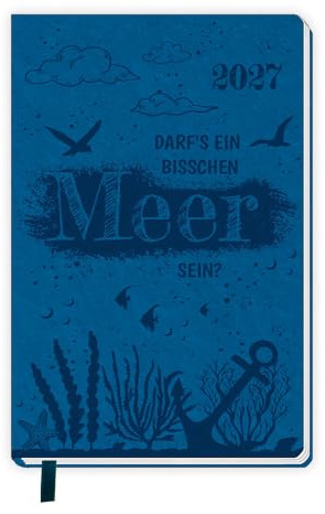 TRÖTSCH - Taschenkalender A7 Soft Touch Maritim 2027: Soft Touch Terminkalender