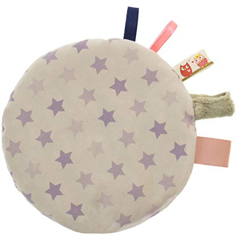 Round Sweet Cherry Stone Cushion Organic Cherry Stone Heatable Pillow Two-Sided Print GoodHeat and Cold Therapy Purple Stars [088]