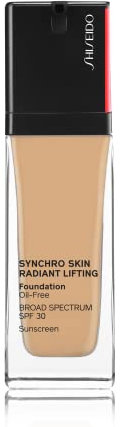 Shiseido Synchro Skin Radiant Lifting Foundation, 330 Bamboo, 30 ml