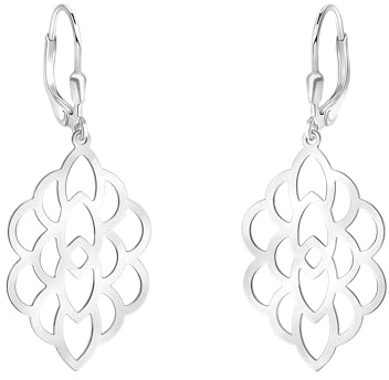 SOFIA MILANI - Damen Ohrringe 925 Silber - Ornament Ohrhänger - 20945