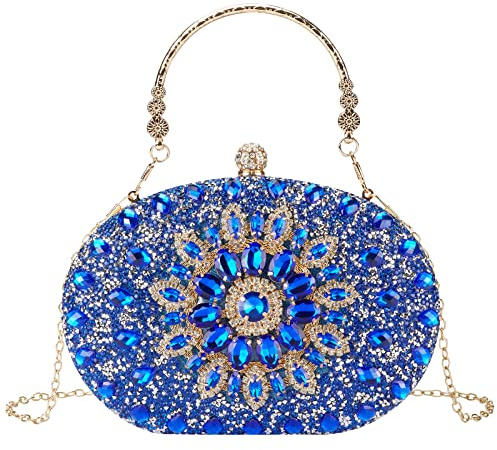 Suhatjia Evening Clutch Purse Rhinestone Clutch Purses for Women
