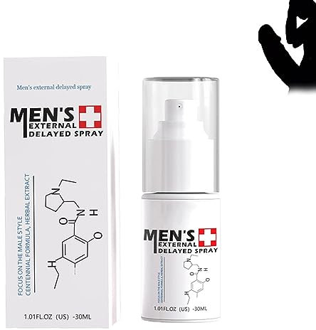 30ml JJLBRO Men's Long Lasting Delay Stronger Spray, JJLBRO Men's Delayed Spray, Improve The Quality of Love and Make her Love You More (1pcs)