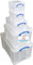slamtech Really Useful Plastic Storage Box (Bonus Pack of 5) 64 Litre + 35 Litre + 9 Litre + 2 x 3 Litre Clear Sold