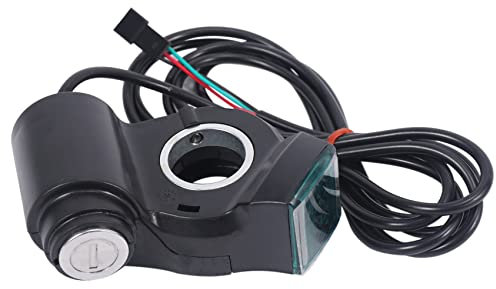 Kueohse Llave de encendido para scooter eléctrico, interruptor de arranque, cerradura para scooter eléctrico, accesorio de repuesto para
