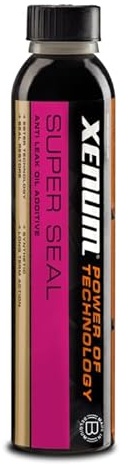 Xenum Super Seal Aditivo Avanzado Antifugas de Aceite, 350 ml, para Motores Diésel y Gasolina, Cajas de Cambio y Sistemas Hidráulicos, Reduce Fugas, Consumo de Aceite y Humo Azul