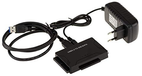 KALEA-INFORMATIQUE Adattatore per dischi rigidi IDE 40 44 e SATA 2,5 3,5 a USB 3.0, supporta 3 unità contemporaneamente (USB3 5G)