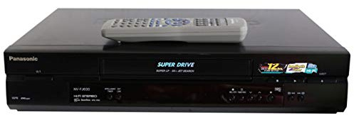 Panasonic NV-FJ 630 VHS - Grabadora de vídeo en color negro