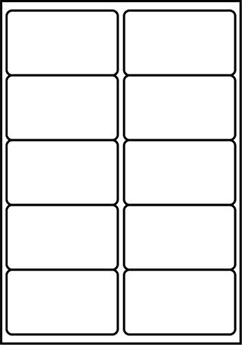 SmithPackaging A4 Self Adhesive Address 1000 Labels, 99.1 mm Length x 57 mm Width