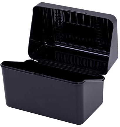 Visitenkarten-Etui mit Deckel für 300 Karten, Namenskarten, Aufbewahrungsbox für 7,6 x 12,7 cm, Visitenkarte