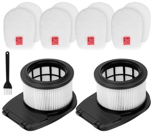 Spofan Filter Replacement for Shark IZ300 IZ300UK IZ300UKT IZ300UKTSB | IZ320 IZ320UK IZ320UKT Anti Hair Wrap Cordless Vacuum, 2 HEPA, 4 Foam + Felt Filter