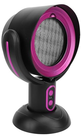 Portable Range Hood, Kitchen Exhaust Fan - Quiet Desktop Portable Range Hood with Negative Ion & 2 Gears, Detachable Cooling Filter Oil (Violet)