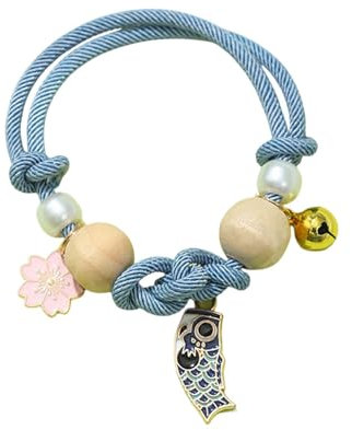 Poo4kark Pet Floh- Zeckenhalsband für Katzen I Weich bequem | Flöhe Zecken (Blue, 13cm)