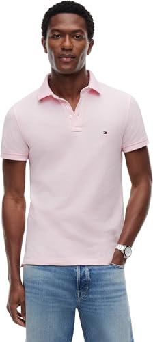 Tommy Hilfiger Polo Uomo 1985 Slim MW0MW17771 S/S Polo, Rosa, L