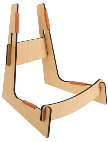 NOLITOY Soporte para Guitarra Eléctrica Madera Diseño Minimalista, Estable y Adaptable para Violonchelo y Ukelele, Adecuado para Almacenamiento Hogar