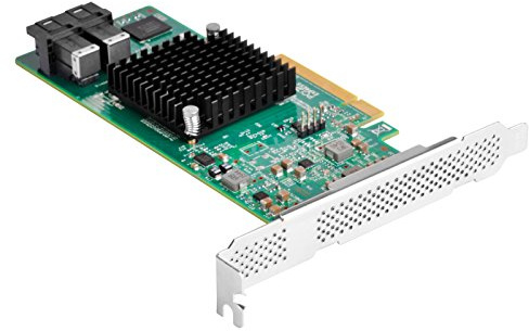 Silverstone SST- ECS05 - Tarjeta PCI-E Express Gen 3.0 categoría Servidor x8 SAS(12Gb/s) / SATA(6Gb/s) Controlador de Puertos LSISAS3008, acepta Perfil bajo, Raid 0,1,1E,10