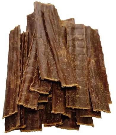 Bounce and Bella Natural Dog Chews – 100% Pure Beef Air-Dried Treat – Natural Treats Just One Ingredient - Deliciously Healthy Crunchy Chew for your Dog or Puppy 100g