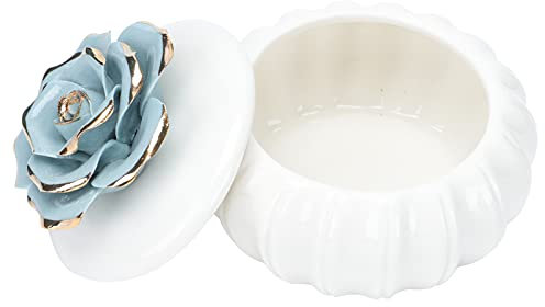Cabilock 1pièce Boîte De Rangement Céramique Créative Avec Couvercle Scellé Idéale Pour Bijoux Bonbons Et Décoration Intérieure Élégante Jarre Nordique Porcelaine Pour Occasions