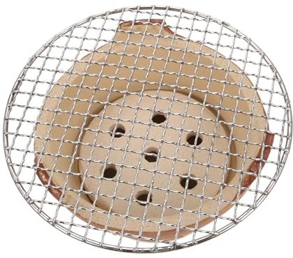 BESPORTBLE Mini Parrilla De Barbacoa Con Rejilla Para Parrilla Estufa Para Barbacoa Bandeja Para Asar Herramienta Para Al Aire Para Picnics y Fiestas Al Aire