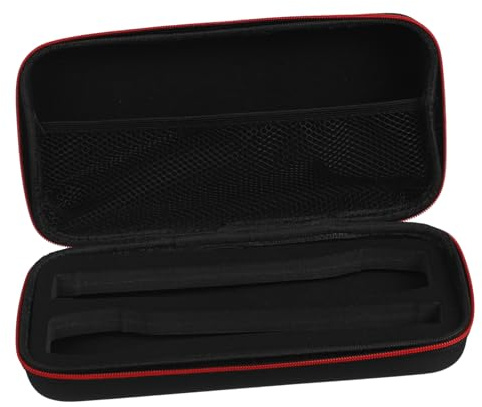 Estuche para Micrófono Doble Cremallera, Asa y Compartimento de Malla Eva