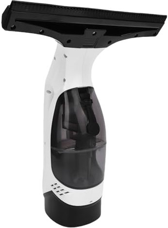 Focket Squeegee di Aspirapolvere per Finestre Elettriche, Detergente per Finestre a Cordone Ricaricabile con Batteria da 2200 mAh, per Specchi di Docce Controsoffitti in Vetro (Plug dell'UE 100-240V)