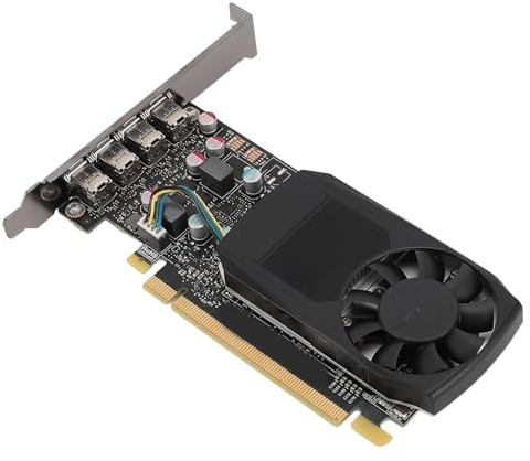 ASHATA Für Quadro P620 Professional Grafikkarte, 2 GB GDDR5 Grafikkarte, 128 Bit PCI Express 3.0 X 16, Unterstützung Für 3D APIs, Für Design Modellierungs Rendering