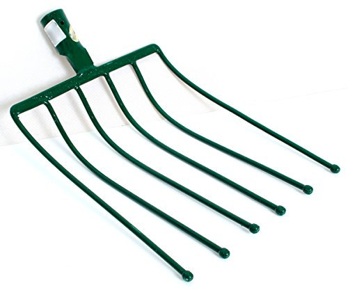 POKM Toolsmarket GmbH Rübengabel Ballengabel Mistgabel Heugabel Grabgabel 6 Zinken aus Legiertem Stahl