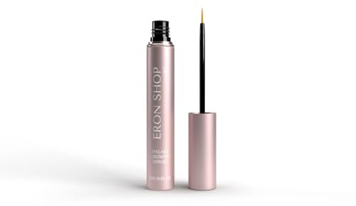 EronShop117 Wimpernserum – 3ml – Booster für längere & dichtere Wimpern – Intensive Pflege für starke Wimpern & Augenbrauen – Vegane Formel – Hormonfrei