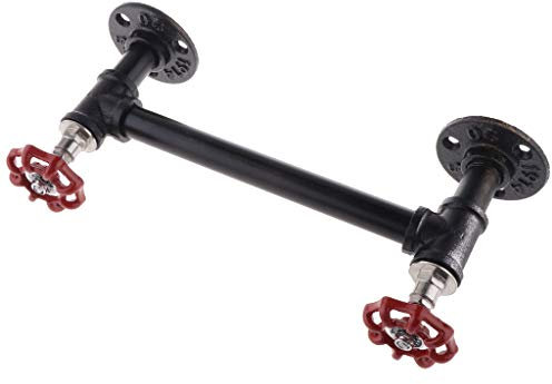 B Blesiya Industrieller Metall Handtuchhalter - Toilettenpapierhalter für Bad und Küche