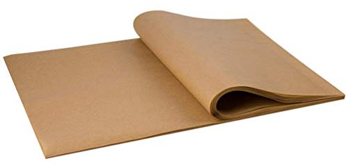 HEMOTON Backpapier Antihaft Backmatte Papier Zuschnitte Pergament Papier 40 X 30 cm Kuchenform Matte Backunterlage Papier Antihaftpapier 200 Stück Küchenhelfer Kochzubehör