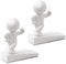 Omoojee Simpatico Fermaporta, 2 Pezzi, Cuneo Decorativo per Casa e Ufficio (Brevettato)