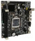 Carte Mère H61 Desktop M ATX, Carte Mère DDR3 LGA1155 CPU PCIE 16X Graphique HDMI VGA USB3.0/2.0 SATA, Double Canal 1155 Broches