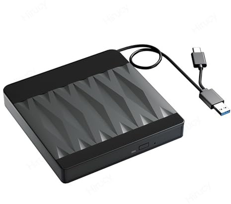 2-i-1 Externa Blu-ray-enheter USB 3.0 Typ-C DVD CD -/+RW-läsare Brännare Bärbar Brännare