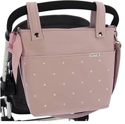Rosy Fuentes Talega para silla de Paseo - Bolso para Silla de Paseo - Limpieza Sencilla 0-rosa empolvado
