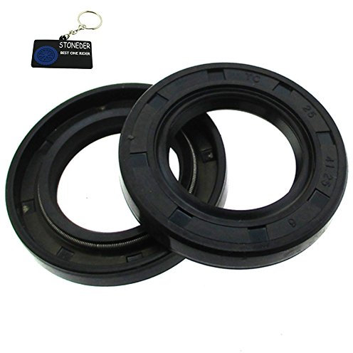 STONEDER 2 x Crank Case Albero Motore Paraolio 25x41.25x6 Per 5.5HP 6.5HP GX160 GX200